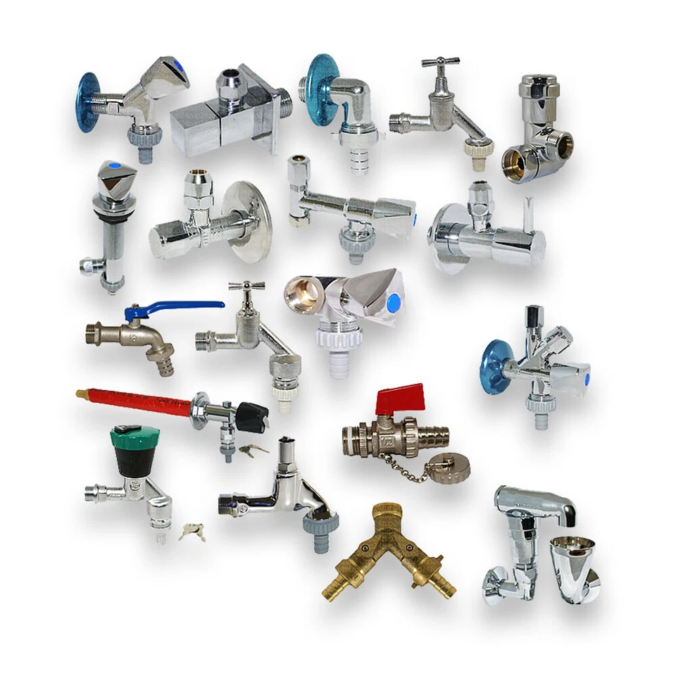 Auslaufventil Eckventil Kombieck WAS Ventil Kugelauslauf Füllventil Hahn - Bild 1 von 1