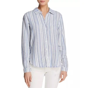 Bella Dahl Striped Button Down Women’s Shirt M - Picture 1 of 7