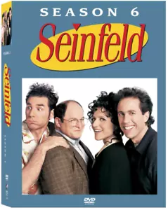 Seinfeld Season 6 Sealed DVD Set Classic Comedy TV Show - Imagen 1 de 21