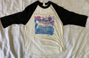 Vintage 1984 Grace Under Pressure Tour RUSH Konzert T-SHIRT Raglan 3/4 ÄRMEL USA L - Bild 1 von 12