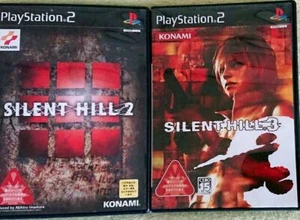PS2 Silent Hill 2 & 3 game set Japan - Picture 1 of 3