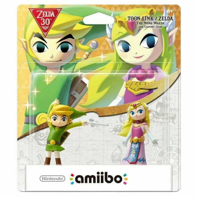 Nintendo - amiibo The Legend of Zelda 2-Pack (Toon Link/Zelda)