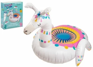 Chaise de bain gonflable géante rideable LAMA piscine piscine mer flotteur plage ENFANT - Photo 1/5