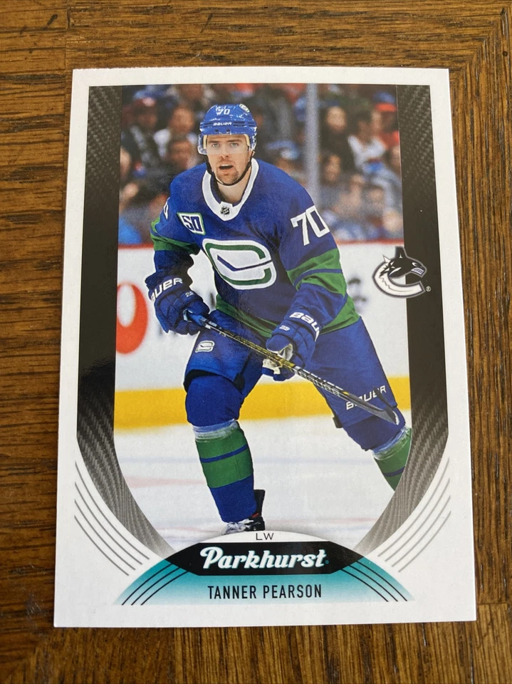 Tanner Pearson 2020-21 Parkhurst Hockey Base Card #57 Vancouver Canucks @1443 - Image 1 of 1