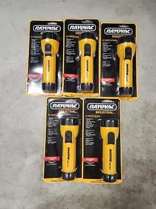 Qty 5 Rayovac Industrial Grade Flashlight 17 Lumen, 2D Professional Krypton Bulb - Picture 1 of 4