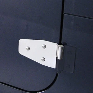 Rugged Ridge 11113.02 Door Hinge Set StainlesS Steel 87-06 Jeep Wranglr - Picture 1 of 1