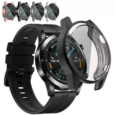 Custodia cover pellicola in TPU Placcato Morbido per Huawei Watch GT 2 46mm