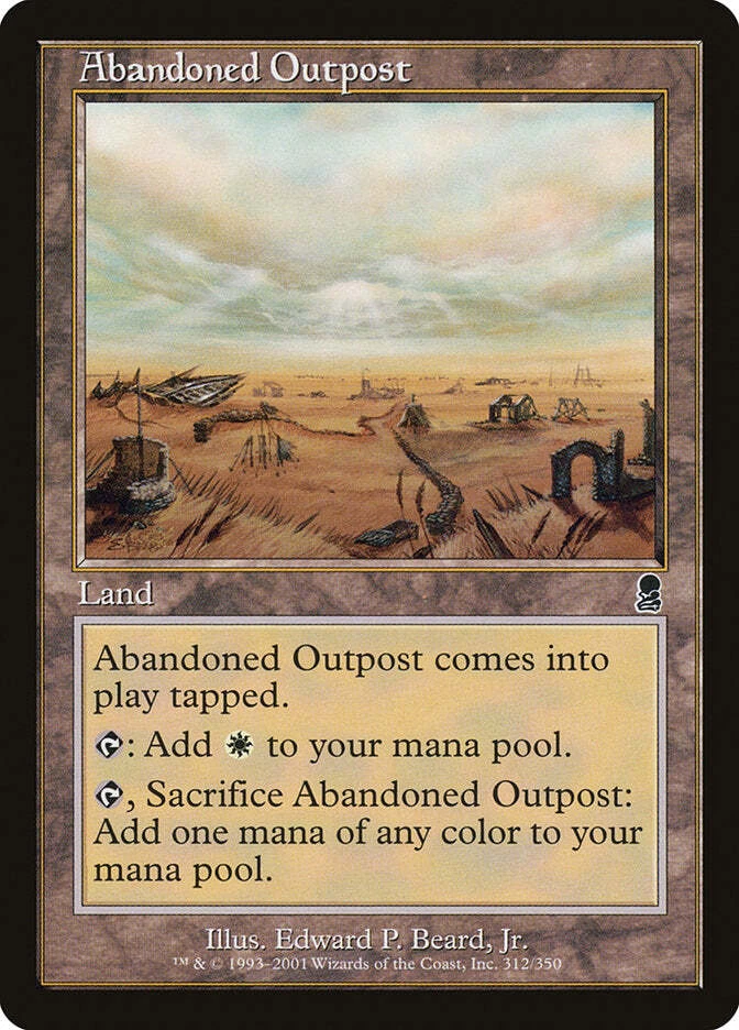 Abandoned Outpost [Odyssey] Magic MTG - Image 1 of 1