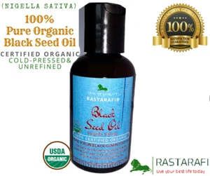 Aceite de semilla negra Rastarafi® Premium para el cabello - piel 4 oz | estimulador del crecimiento del cabello - Imagen 1 de 6