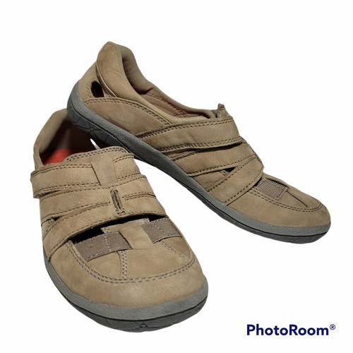 Scarpe basse Clarks Teffa Adorn comode da donna taglia 6 5 M marrone tortora morbide ammortizzate