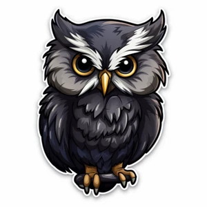 Autoaufkleber Sticker Eulen Tier Aufkleber - Bild 1 von 1