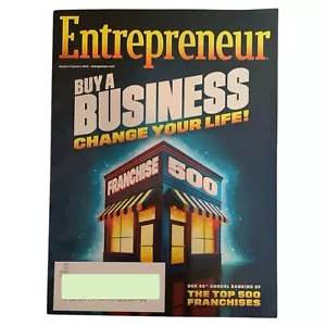 Entrepreneur Magazine January February 2025 Top 500 Franchises Buy A Business - Picture 1 of 3