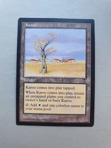 Karoo, MTG Visions (1997), Uncommon Land VNM - Picture 1 of 2