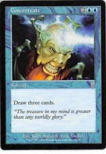 Concentrate *Uncommon* Magic MtG x1 Odyssey SP