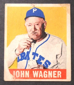 1948 HONUS WAGNER Hall of Fame #2 Leaf Gum baseball trading card - Picture 1 of 7