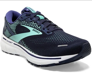 Brooks Ghost 14 Damen-Sneaker Größe 12 US schmal 2A blau peacoat Yucca marineblau - Bild 1 von 9