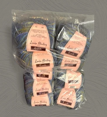 Louisa Harding Castello Color 14 Lot 55 Wool, Polyester Lot Of 9 - Image 1 of 4