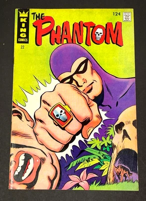 The Phantom #22 (King 1967) VF+ Super Hero, Mystery, Adventure, HIGH grade. - Image 1 of 4