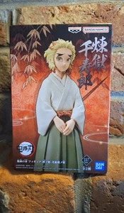 Statua BanPresto Demon Slayer Kimetsu No Yaiba Senjuro Rengoku versione B figura - Foto 1 di 7