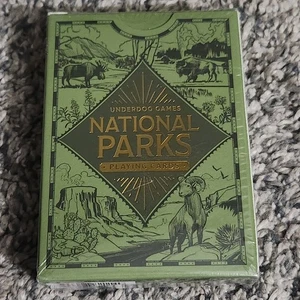 Nueva baraja sellada de juegos de cartas de parque nacional juegos de desvalidos - Imagen 1 de 4