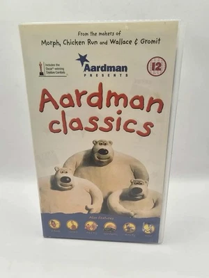 Aardman Classics TV Adverts VHS Video - Includes Creature Comforts Animation - Image 1 of 4
