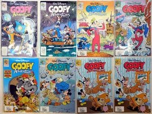 Goofy Adventures Lot of 8 #5, 8, 6, 15, 14, 13, 12 x2 1990 Disney Comics - Picture 1 of 1
