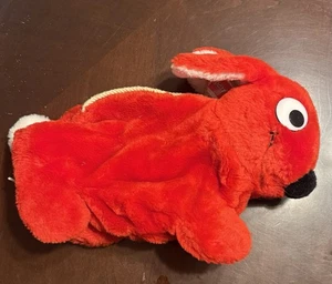 Duplo Peluche Coniglietto Lego Blocco Porta Borsa Rosso Cerniera Manico Peluche 1984 Vintage - Foto 1 di 4