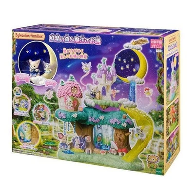 Sylvanian Families Fairy Forest & Magic Castle Set Fennec Baby Caleb & Star Fary - Image 1 of 4