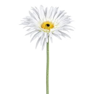 Kunstblume Gerbera, 7er Set, Farbe weiß, Höhe ca. 66 cm - Bild 1 von 1