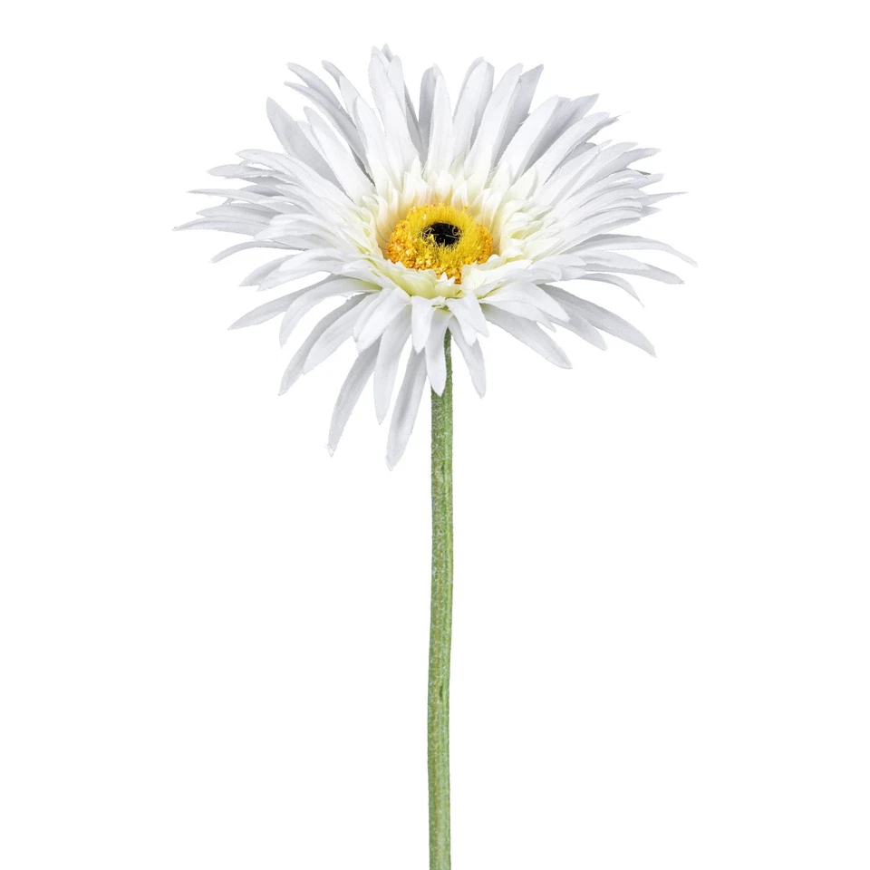 Kunstblume Gerbera, 7er Set, Farbe weiß, Höhe ca. 66 cm - Bild 1 von 1