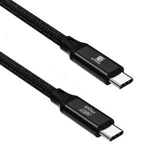 USB C to C Cable 6.6ft, 8K HD Display, 40 Gbps Data Transfer, 240W USB-C Char... - Picture 1 of 7