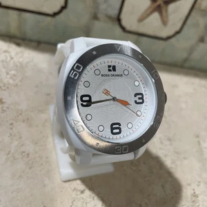 HUGO BOSS Herrenuhr, Boss Orange Line Weiß Silber - Bild 1 von 10