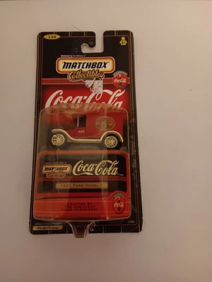 Matchbox Collectibles Coca Cola Red 1921 Ford Model T 1/64 Diecast - Image 1 of 2