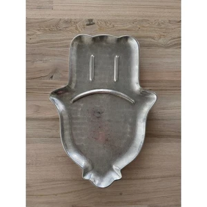 Paola NavOne Hamsa Hand Silber Como Aluminium Küche Esszimmer Tablett - Bild 1 von 6