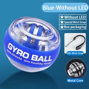 Power Gyro Ball Wrist Trainer Ball Wrist Strengthener Gyro Self-Starting Forearm - Picture 1 of 19