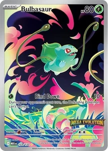 Bulbasaur (133/132) (Mega Evolution) [Mega Evolutions: Base Set] Near Mint Holo - Imagen 1 de 1