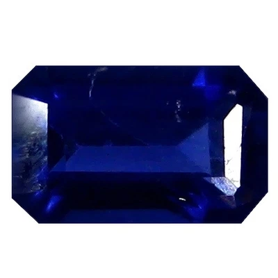 Bonitas piedras preciosas sueltas de iolita violeta azulada sin calefacción de 0,75 quilates (7 x 4 mm) Foto 1 de 4