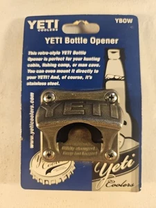 New YETI Wall or Cooler Mounted Bottle Opener Retro Style #YBOW - Picture 1 of 2
