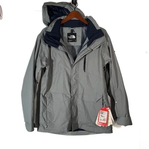 Northface Abrigo Con Capucha NUEVO NUEVO CON ETIQUETAS Alpine Hombre Gris Medio Rayas ENVÍO GRATUITO - Imagen 1 de 7