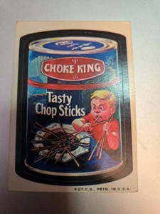 1973 Topps Wacky Packages, Series 3 CHOKE KING PSA 8 - Bild 1 von 2