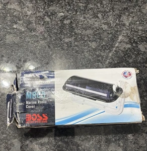 Boss Audio Universal Marine Boat Radio Cover Protector Visor Model MRC5 Torn Box - Picture 1 of 6