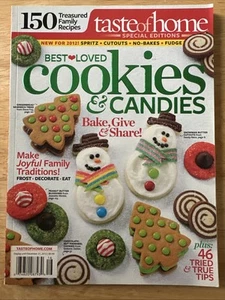 Taste of Home December Winter Christmas 2012 Best Loved Cookies and Candies - Picture 1 of 12