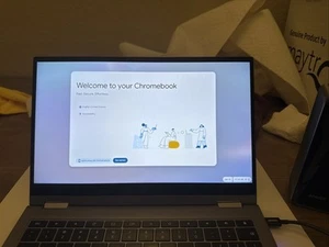Samsung Galaxy Chromebook 2, 13.3” i3 128GB 8GB RAM Mercury Grey XE530QDA-KB1US - Afbeelding 1 van 24