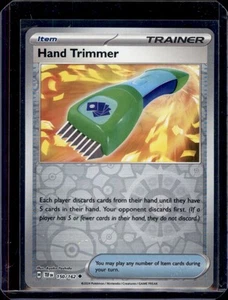 Hand Trimmer SV05: Temporal Forces Pokémon 150/162 Reverse Holo NM+ - Picture 1 of 2