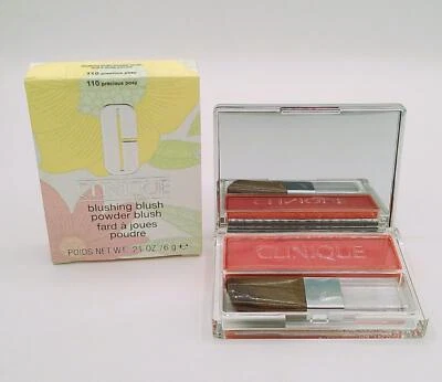 Rubor en polvo Clinique Blushing #110 PRECIOUS POSY 0,21 oz / 6 g *NUEVO EN CAJA* Foto 1 de 4