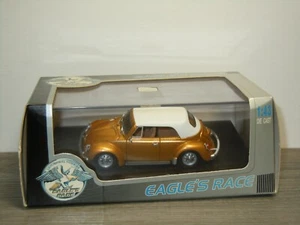 VW Volkswagen 1303 Beetle Convertible - Eagle's Race 1:43 in Box *50477 - Picture 1 of 5