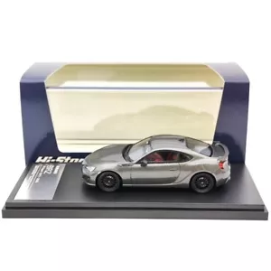 Hi-Story 1/43 Subaru BRZ STI Sport 2017-2020 gris HS321GY modelo de resina limitado - Imagen 1 de 7