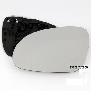 Passenger side Clip on heated wing door mirror glass for VW Golf mk5 2003-2009 - Picture 1 of 1