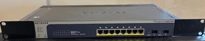 Netgear ProSafe GS510TP (ähnlich GS110TP) 8-Port PoE Gigabit Smart Switch 2xSFP - Bild 1 von 2
