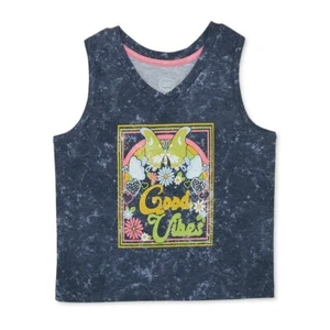 Good Vibes Acid Wash Tank Size 6/6X - Picture 1 of 2